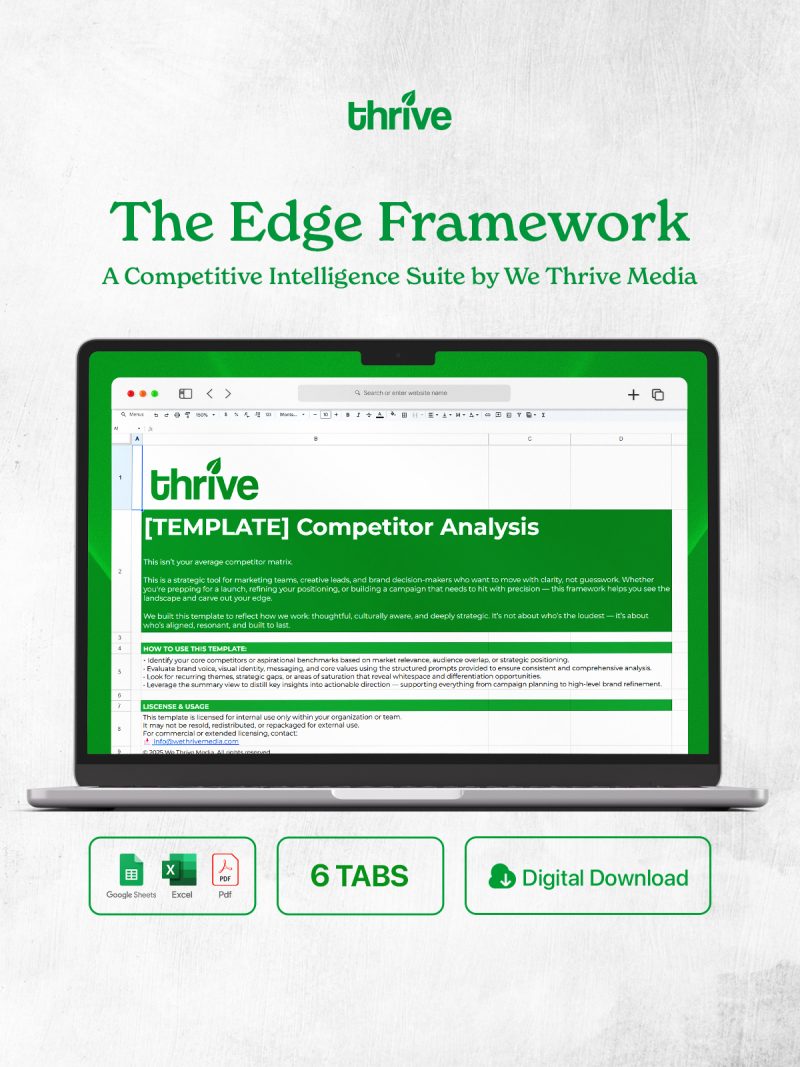 The Edge Framework: A Competitive Intelligence Suite
