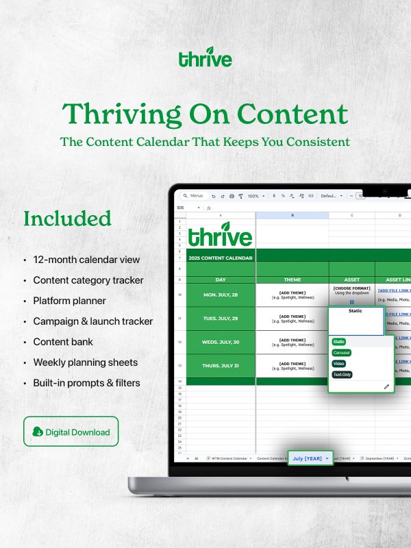 Thriving On Content: The Content Calendar - Image 2